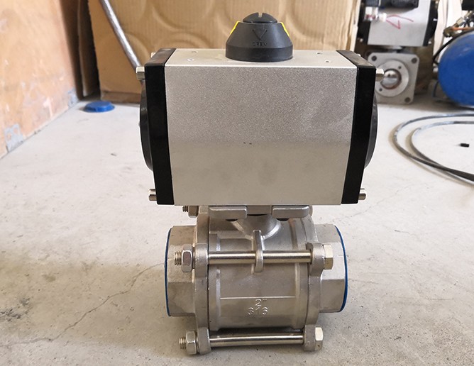 灑水車(chē)氣動(dòng)球閥圖片 灑水車(chē)氣動(dòng)球閥圖片