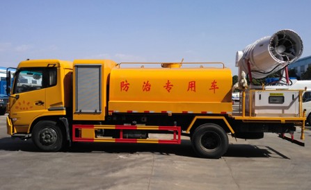 多功能灑水車參數_12方東風天錦農藥噴灑車廠家價格4