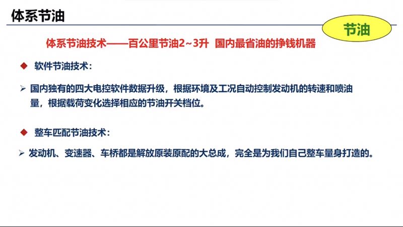體系節油技術 體系節油技術