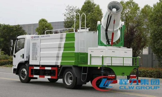 多功能抑塵車屬于特種車幾類_國六8方東風(fēng)福瑞卡多功能抑塵車廠家價格4