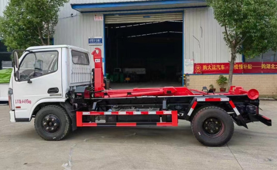 南駿藍牌勾臂式垃圾車 南駿藍牌勾臂式垃圾車