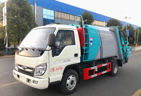 福田時代藍牌壓縮垃圾車 福田時代藍牌壓縮垃圾車