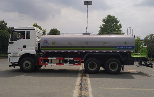 18方陜汽德龍M3000灑水車(chē)_程力威牌CLW5250GPS6WL型(王力)綠化噴灑車(chē) 18方陜汽德龍M3000灑水車(chē)_程力威牌CLW5250GPS6WL型(王力)綠化噴灑車(chē)